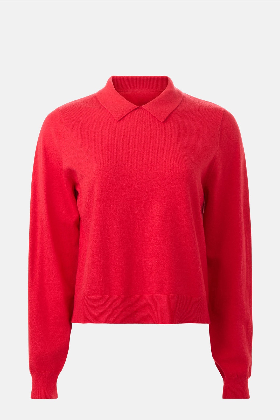 Phoebe Peachskin Polo Sweater by Splendid 4