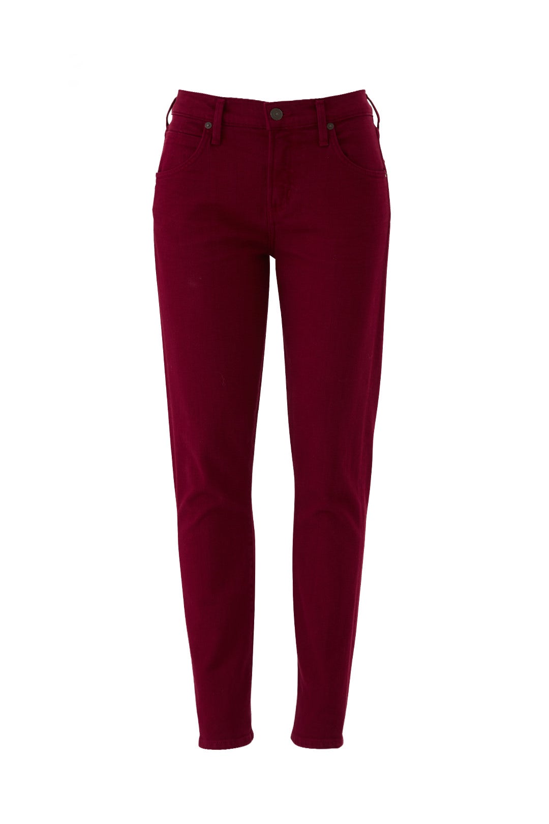 Red Elsa Mid Rise Jeans by Citizens of Humanity