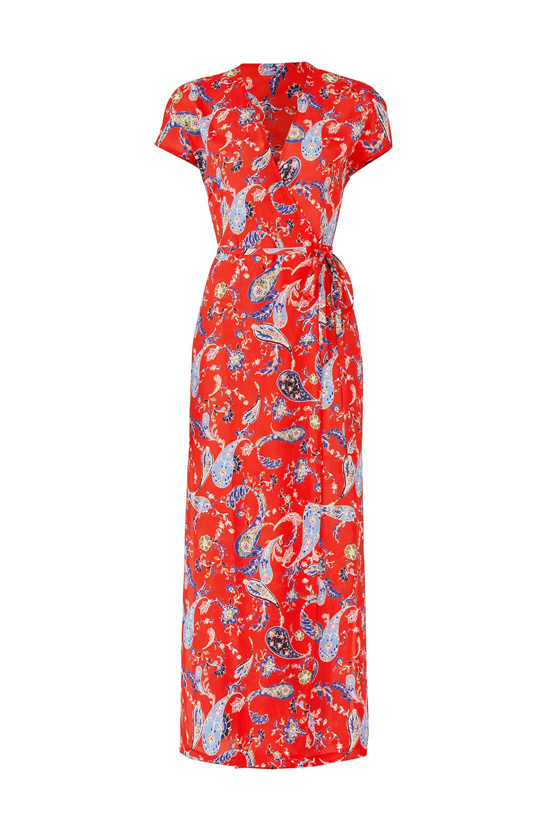 Sidney Printed Wrap Maxi by Greylin 3