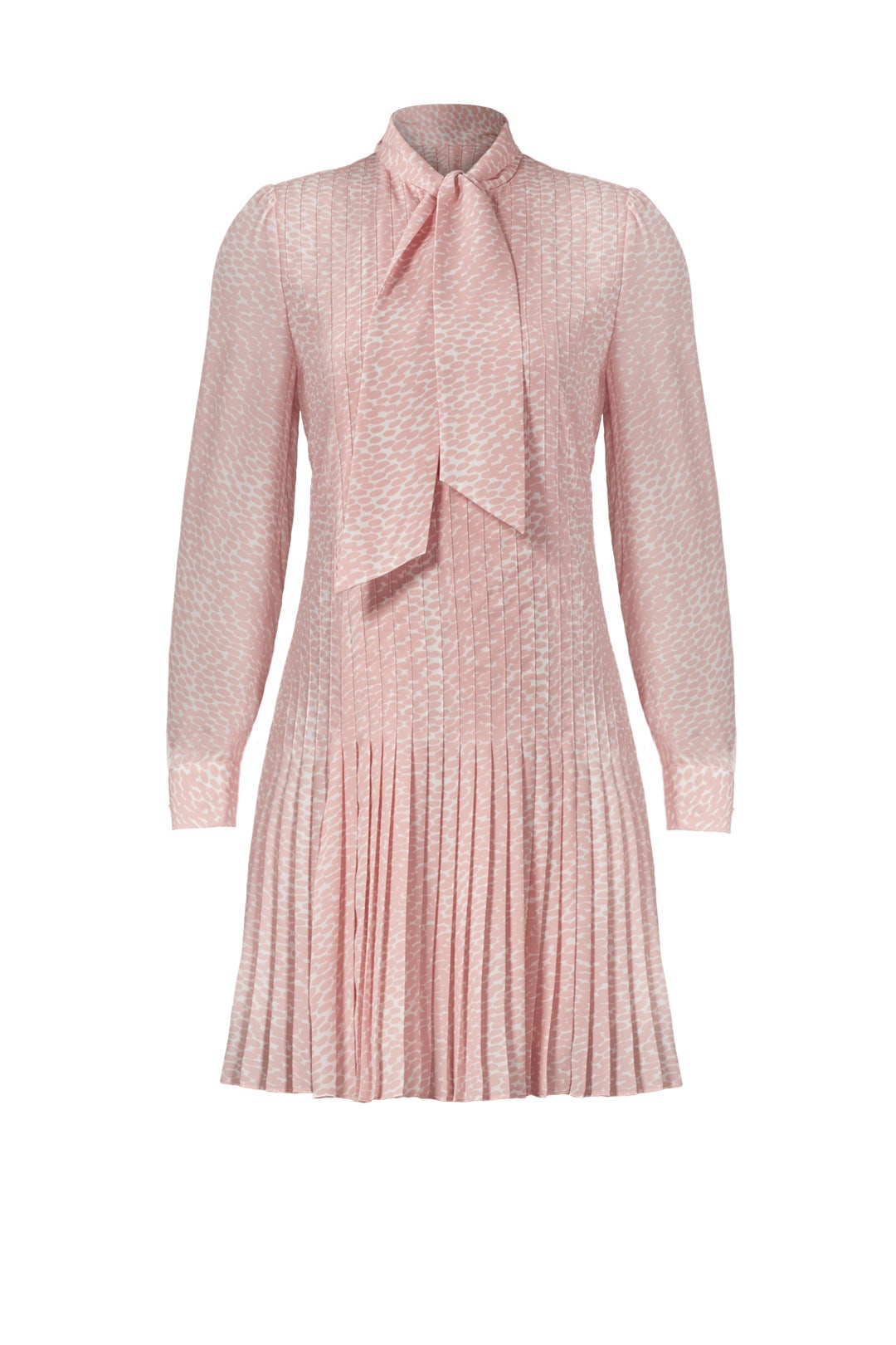 Pink Pleated Georgette Dress by kate spade new york 3