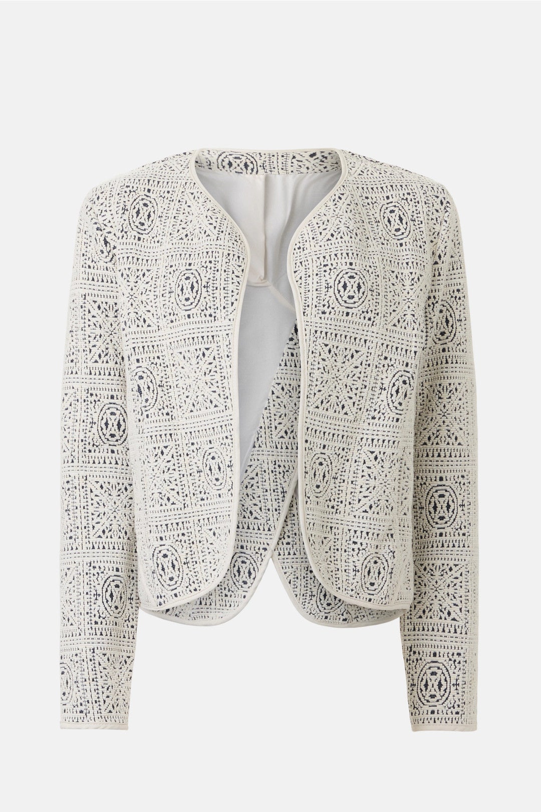 Tapestry Knit Jacket by NIC + ZOE 4