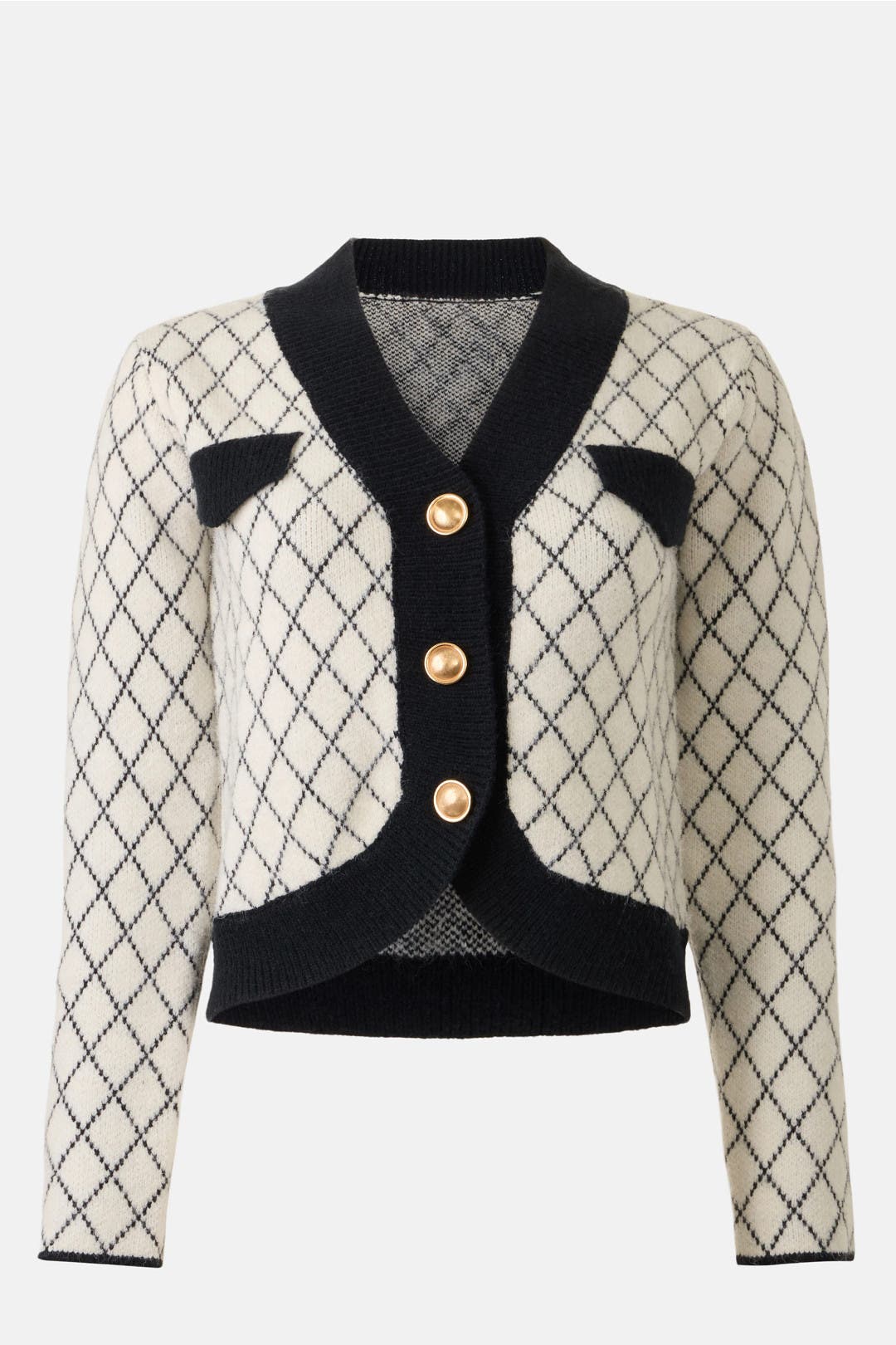 Cropped Houndstooth Sweater by Derek Lam 10 Crosby x RTR | Rent