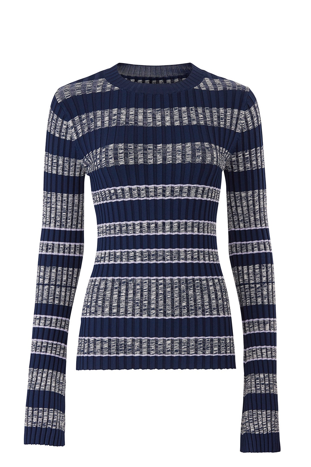 Ribbed Long Sleeve Top by Becken