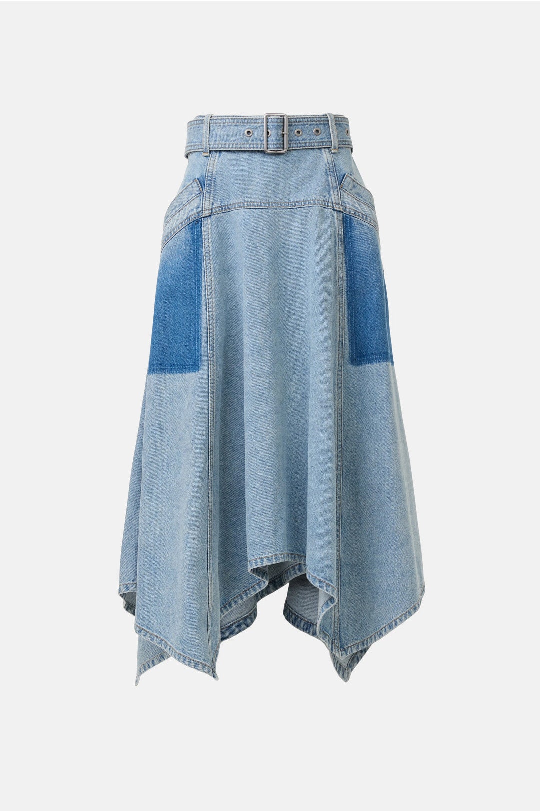 Ghost Patch Belted Midi Skirt by 3.1 Phillip Lim