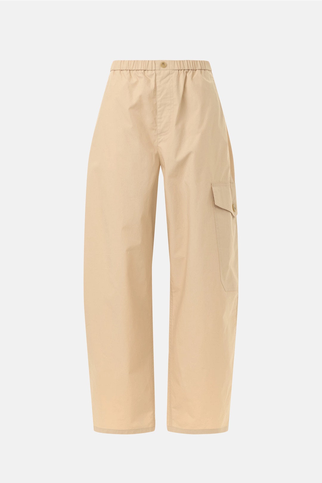 Khaki Barrel Leg Pants by Adam Lippes x RTR 4