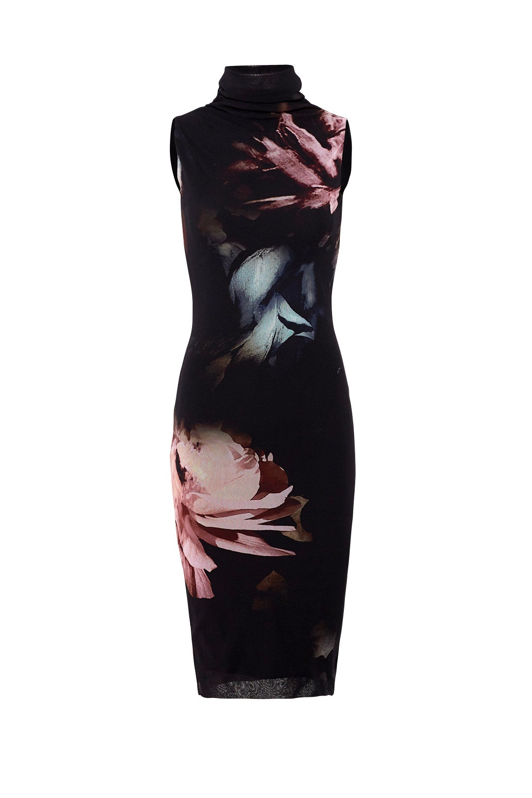 Floral Mockneck Sheath by Fuzzi