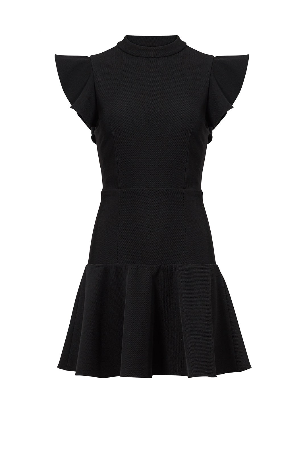 Black Flutter Dress by Rachel Zoe 3