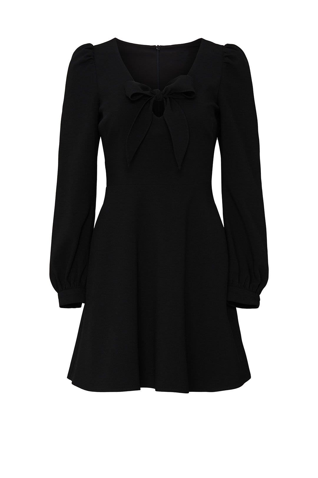 knee length dresses for ladies Petal & Pup Women's Elaine Halter Minidress - Black