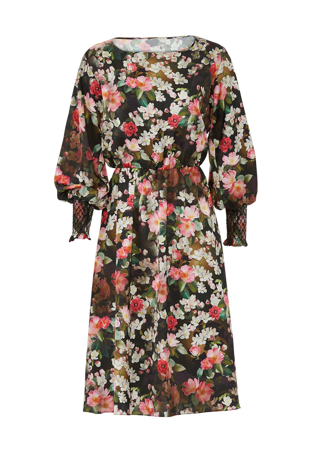 Floral Smock Sleeve Dress by Jay Godfrey 3