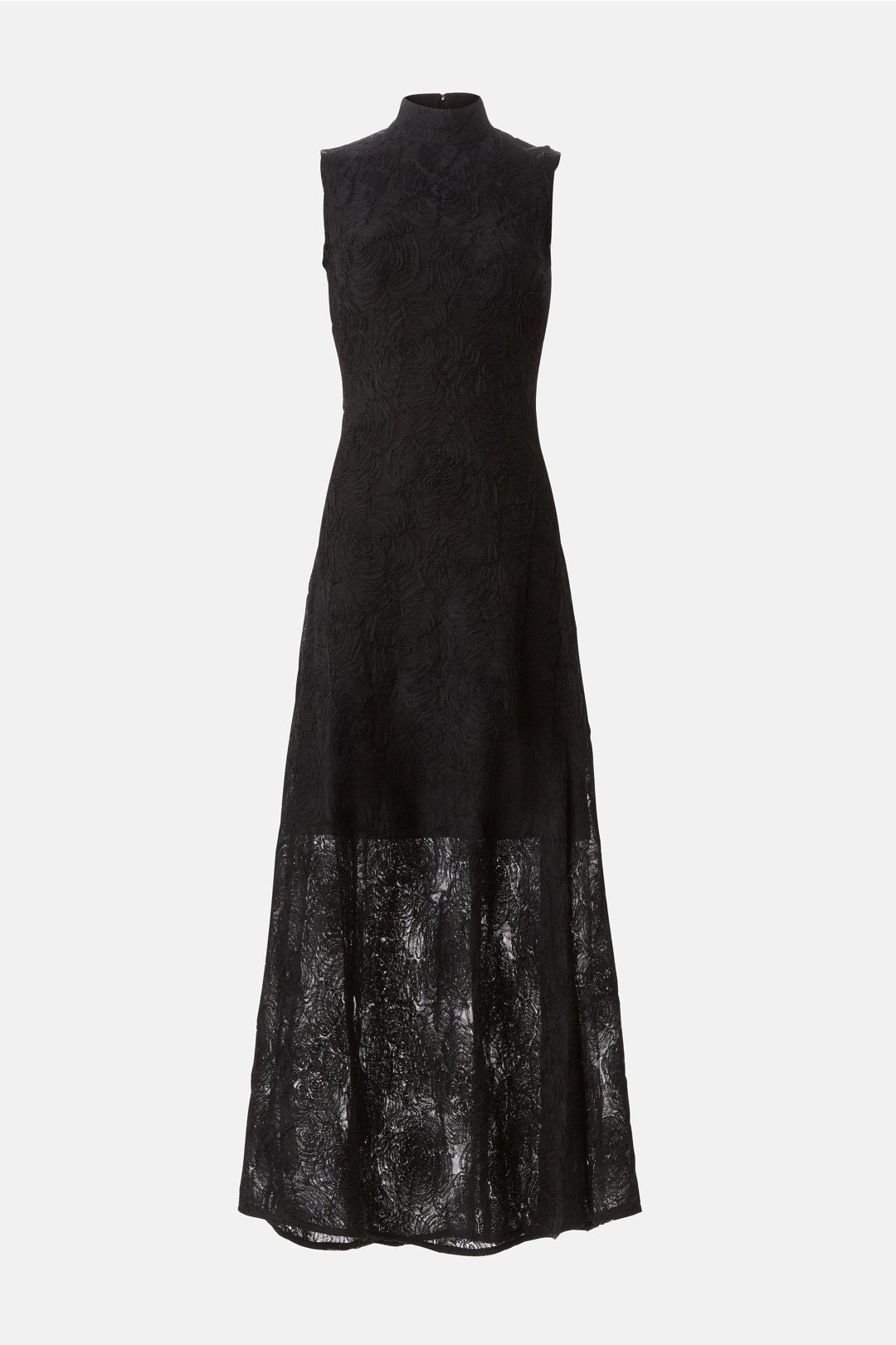 Black Flower Mesh Maxi Dress by ROTATE Birger Christensen 4