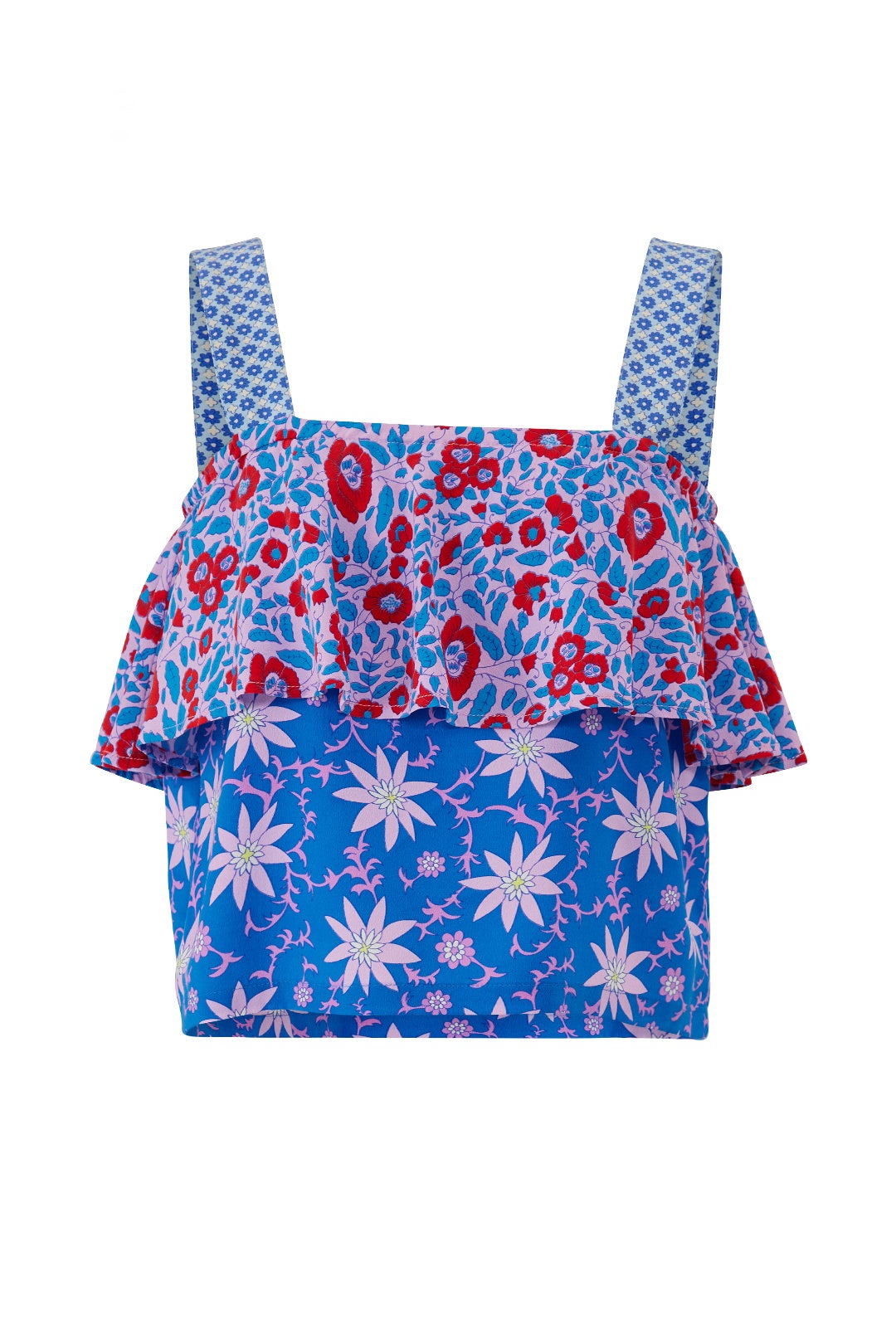 Floral Boat Blouse by Warm 3