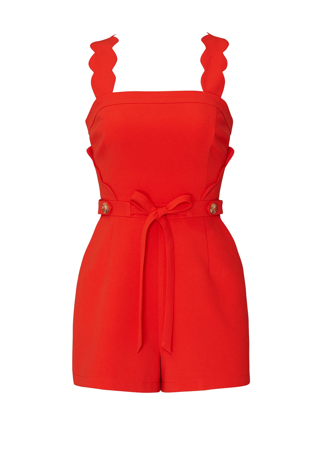 Lenora Scallop Romper by Adelyn Rae