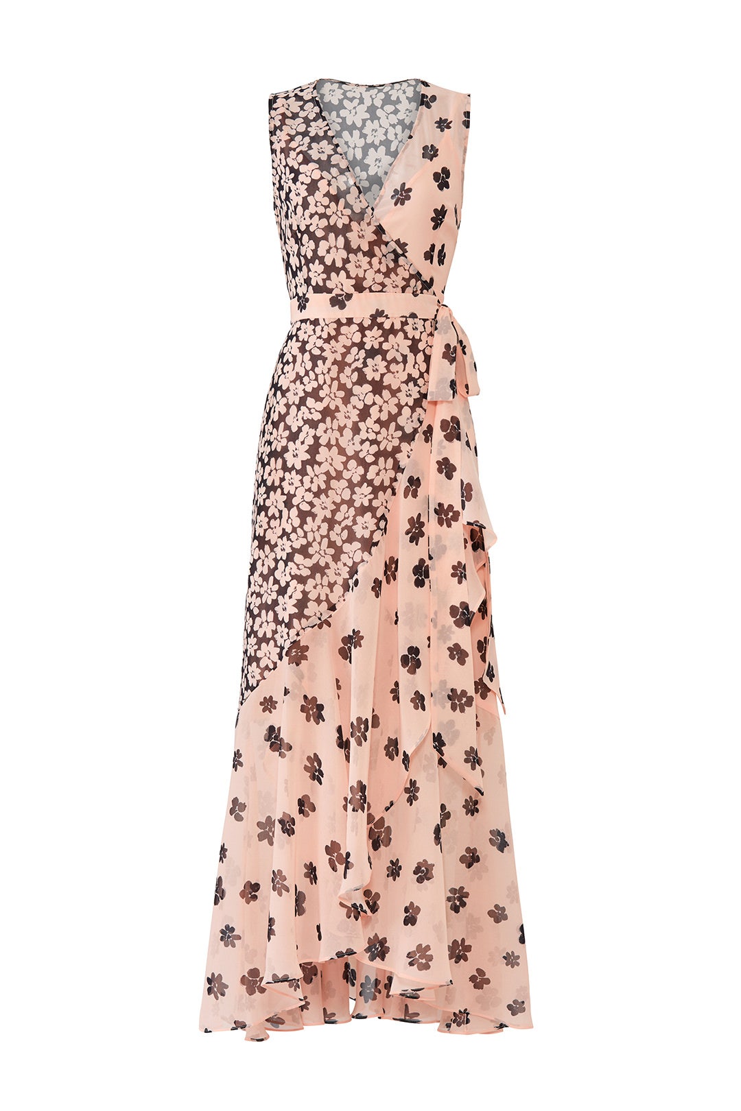 Ruffle Wrap Dress by Fame & Partners 3