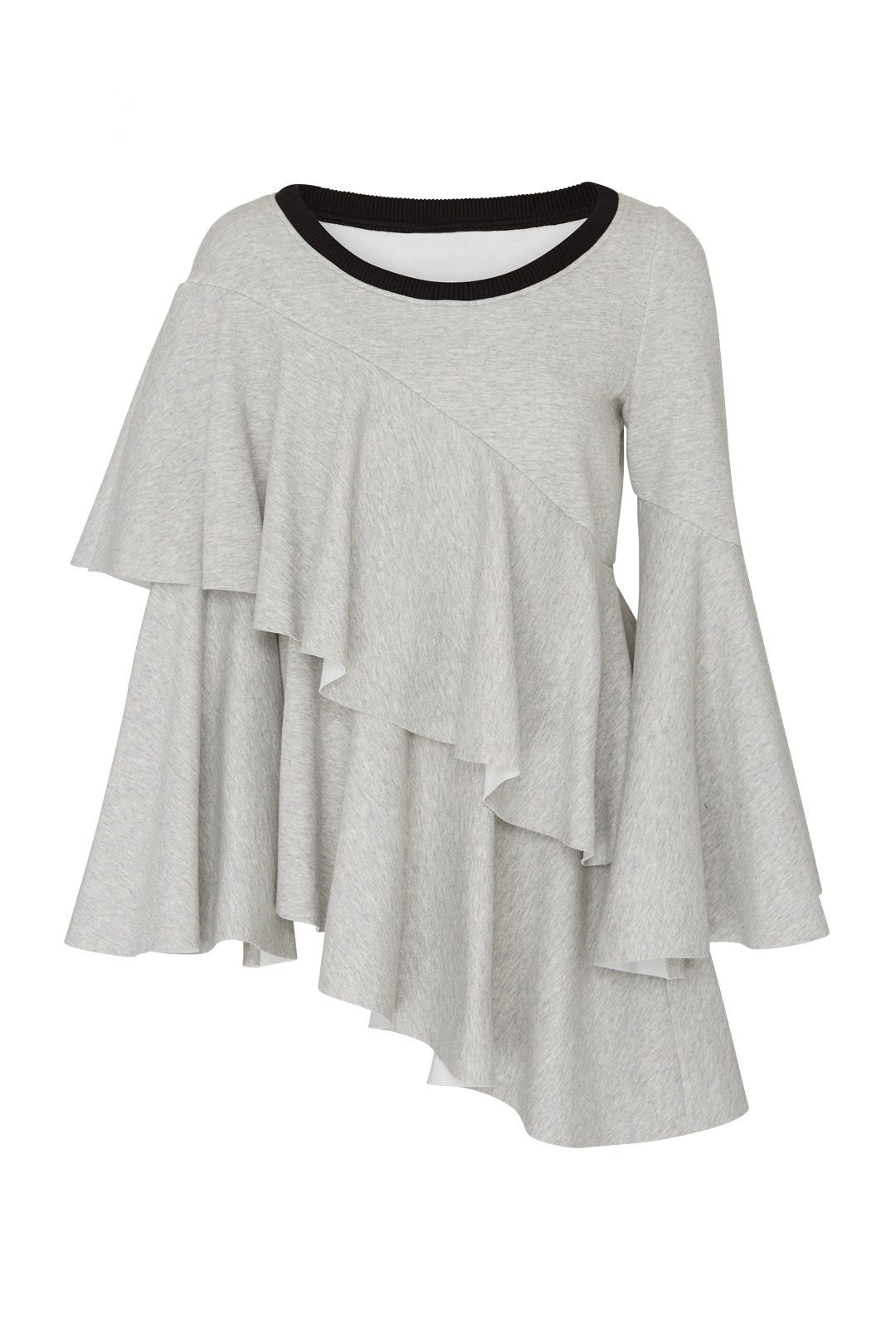 Yuka Layered Sweatshirt by Osman 3