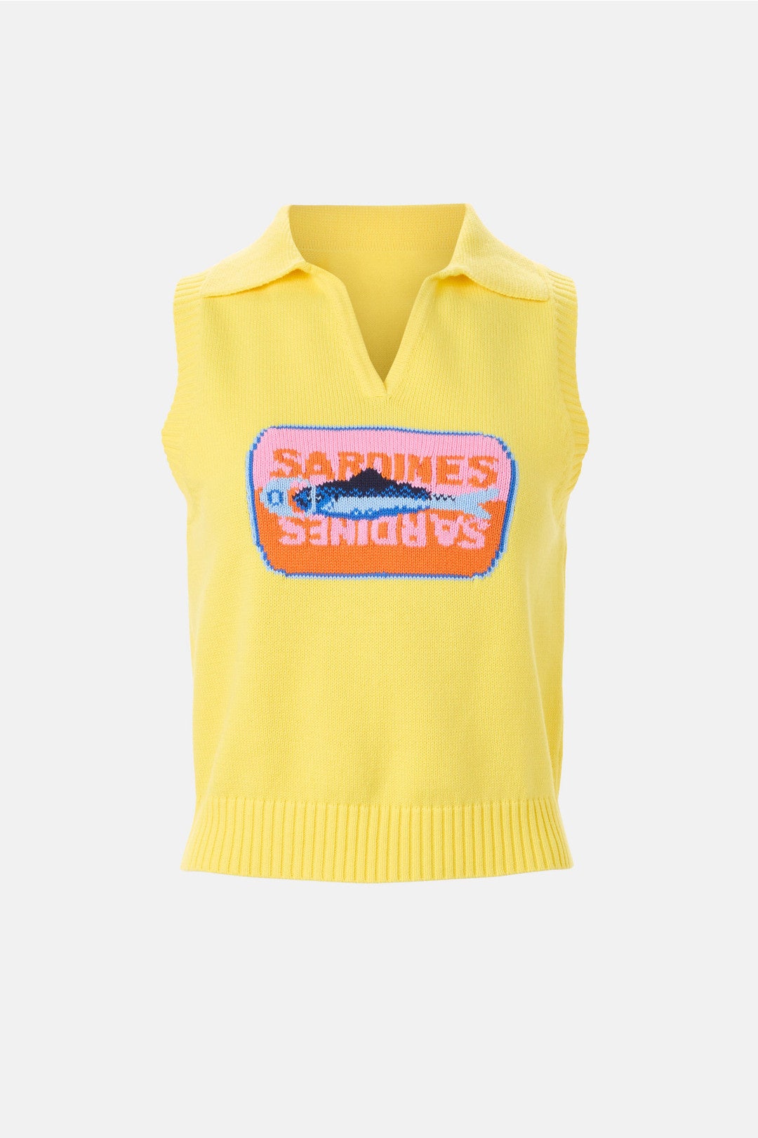 Sardine Polo Sweater by Rachel Antonoff