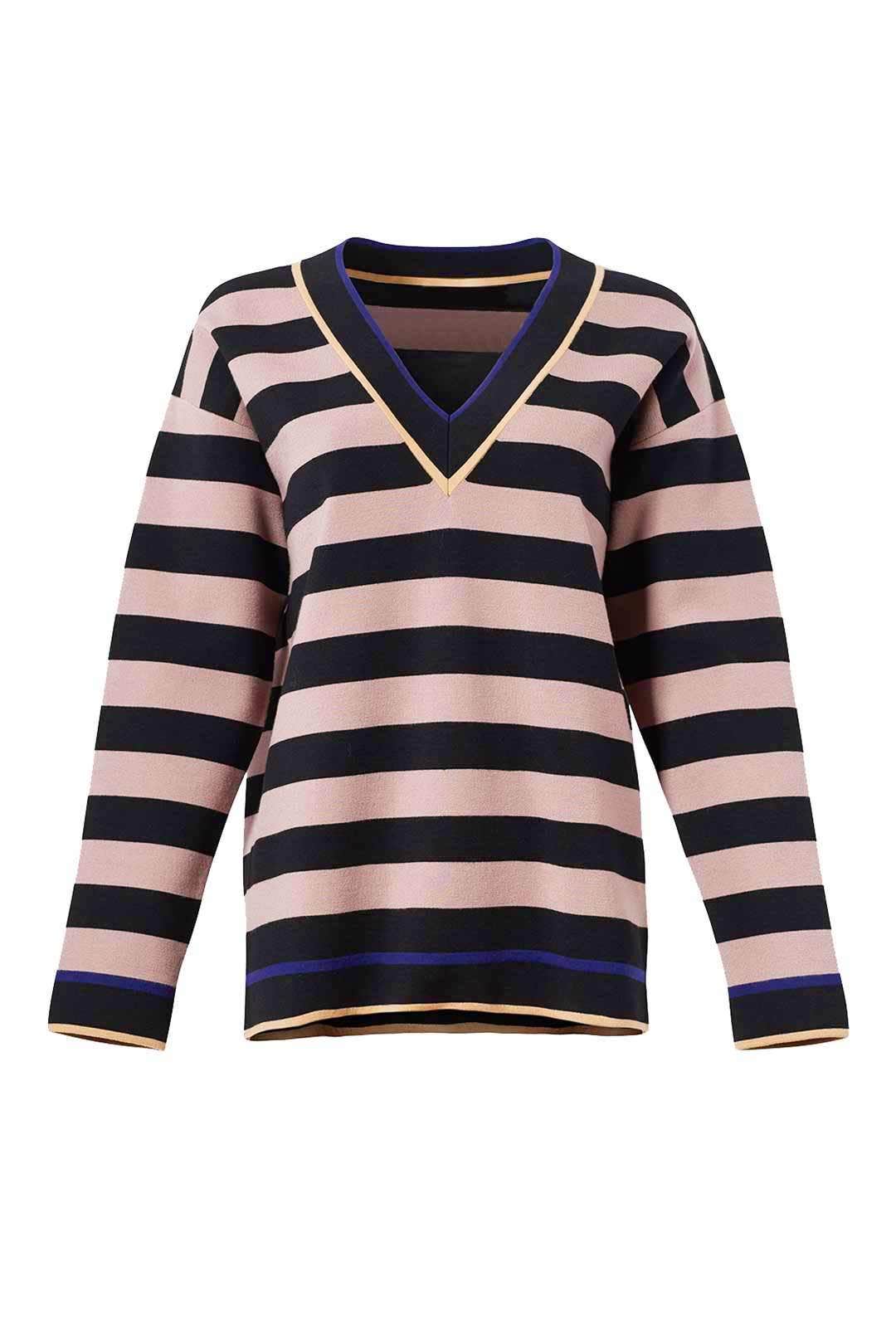 Striped Knit Pullover by Diane von Furstenberg
