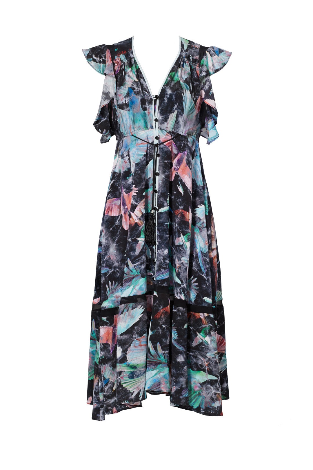 Printed Harrison Dress by Hunter Bell
