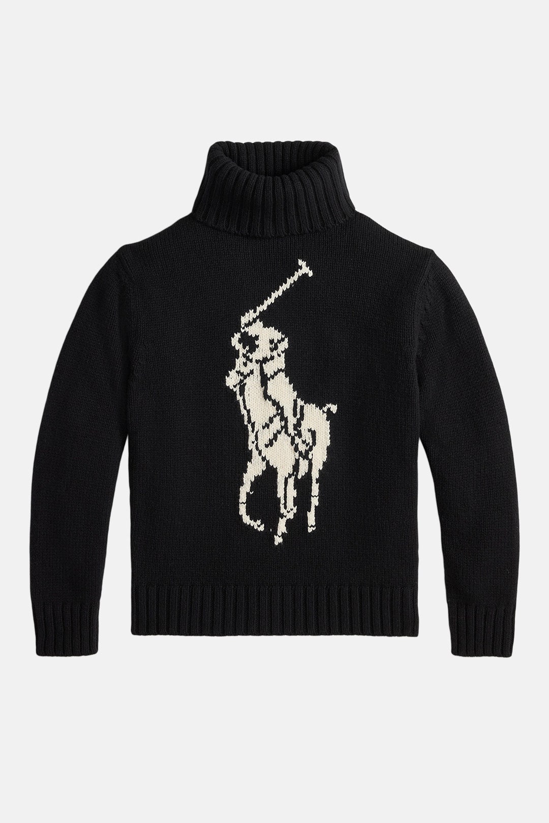 Black Polo Pullover Sweater by Polo Ralph Lauren 4