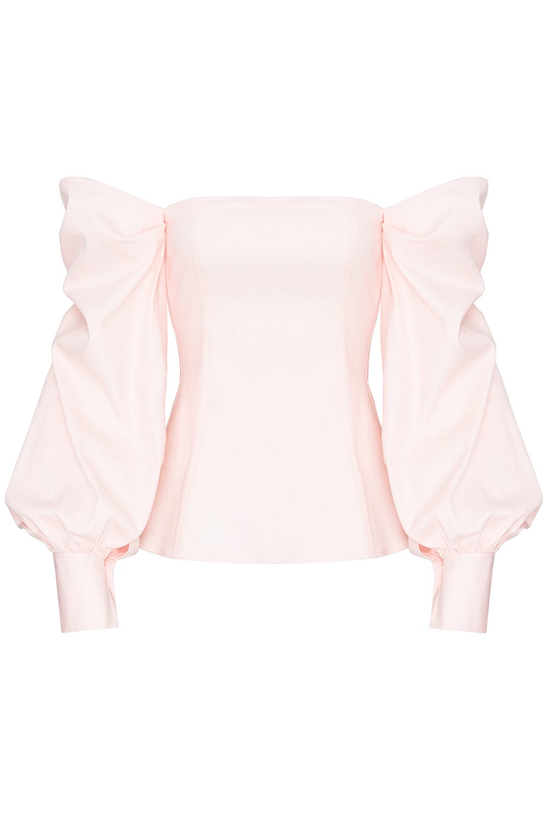 Bow Sleeve Bustier Top by ADEAM