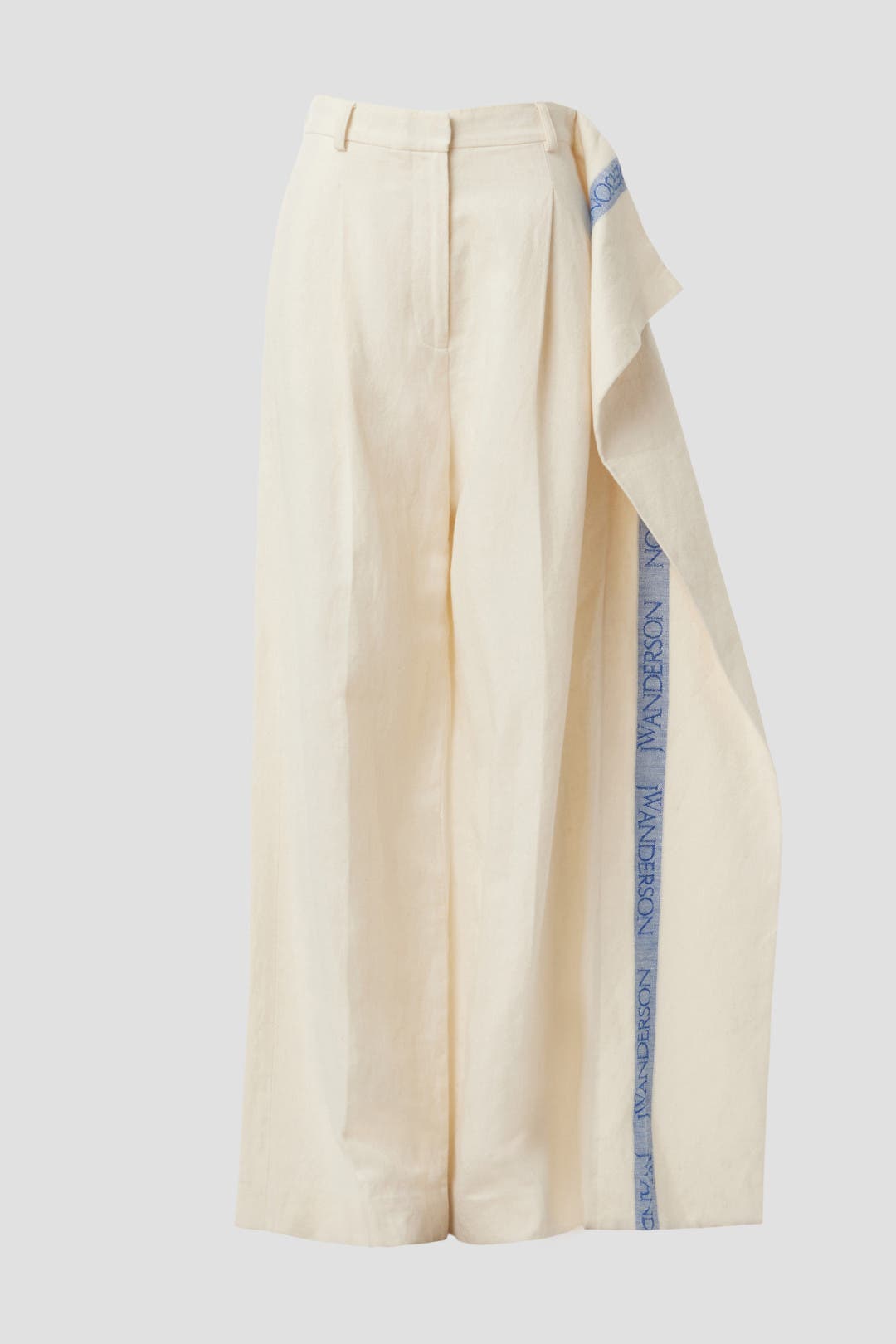 パンツ J W ANDERSON Logo band panel pants JW Anderson Side Panel Trousers - Navy – The Frankie Shop