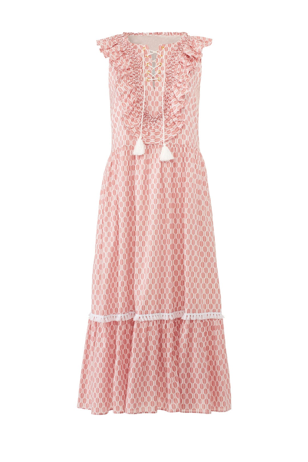 Arrow Stripe Ruffle Dress by kate spade new york 3