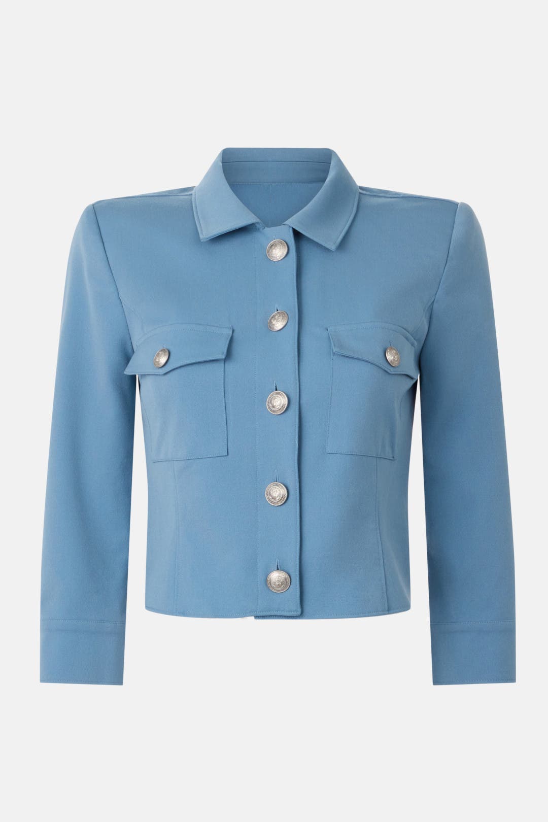 Kumi Cropped Fitted Jacket by L'agence | Rent the Runway
