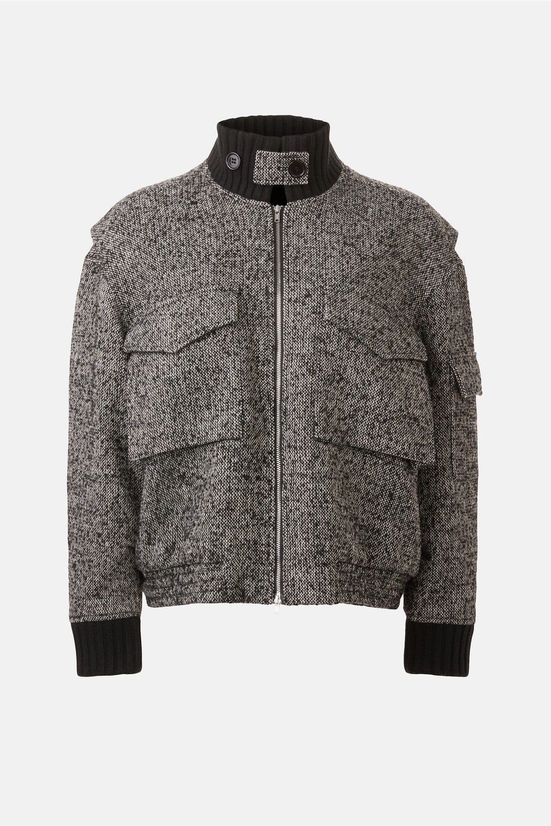 Wool Bomber Jacket by PLAN C x RTR 4