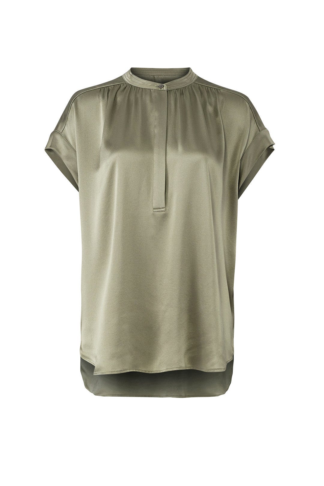 Sage Shirred Blouse by VINCE.