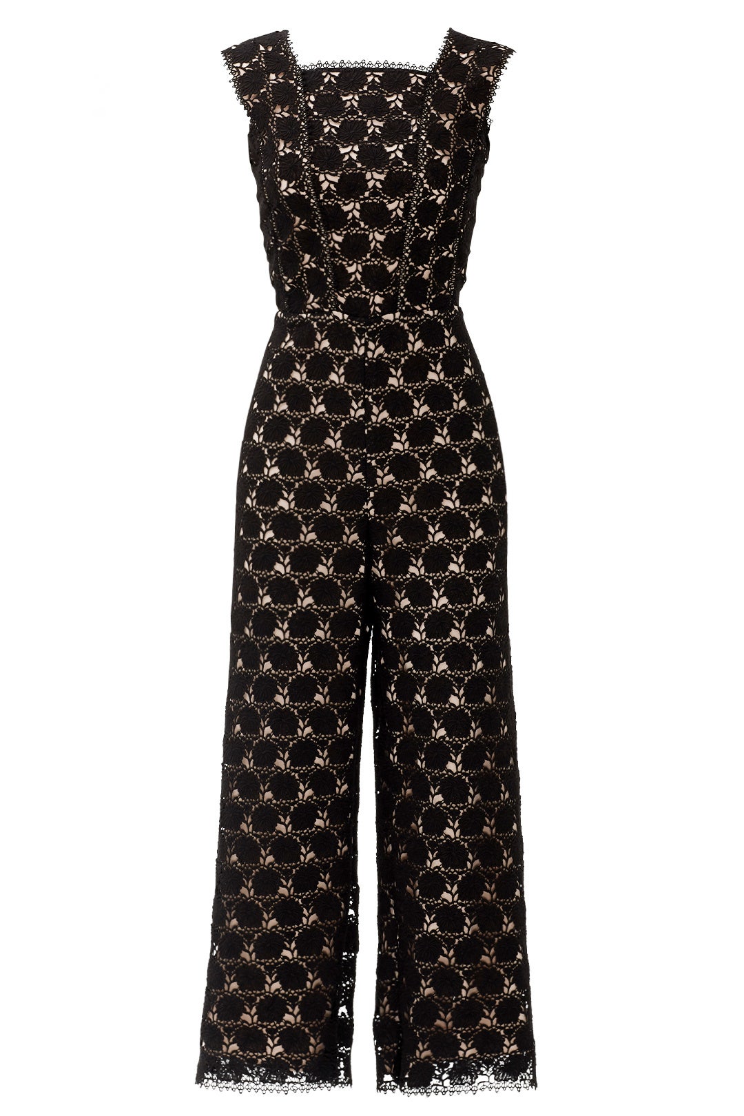 Hibiscus Lace Jumpsuit by Yigal Azrouël