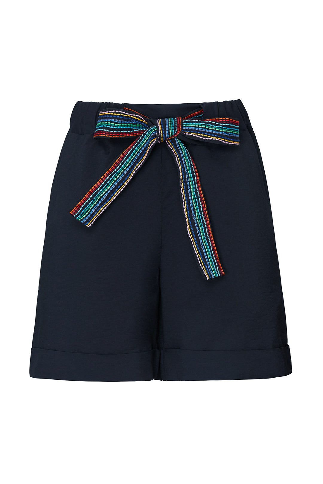 Rainbow Drawstring Shorts by Chinti & Parker 3