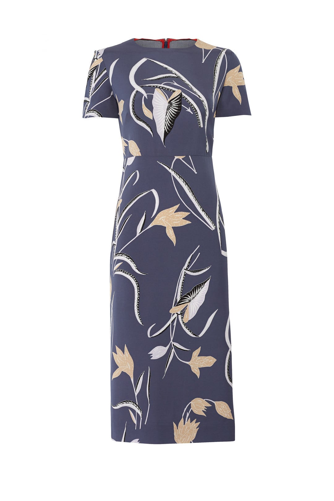 Granite Crew Neck Dress by Diane von Furstenberg 3