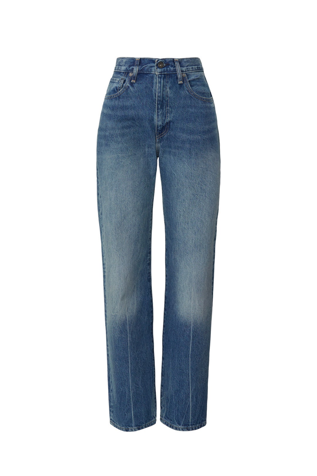 High Rise Long Column Jeans by Levi's 4