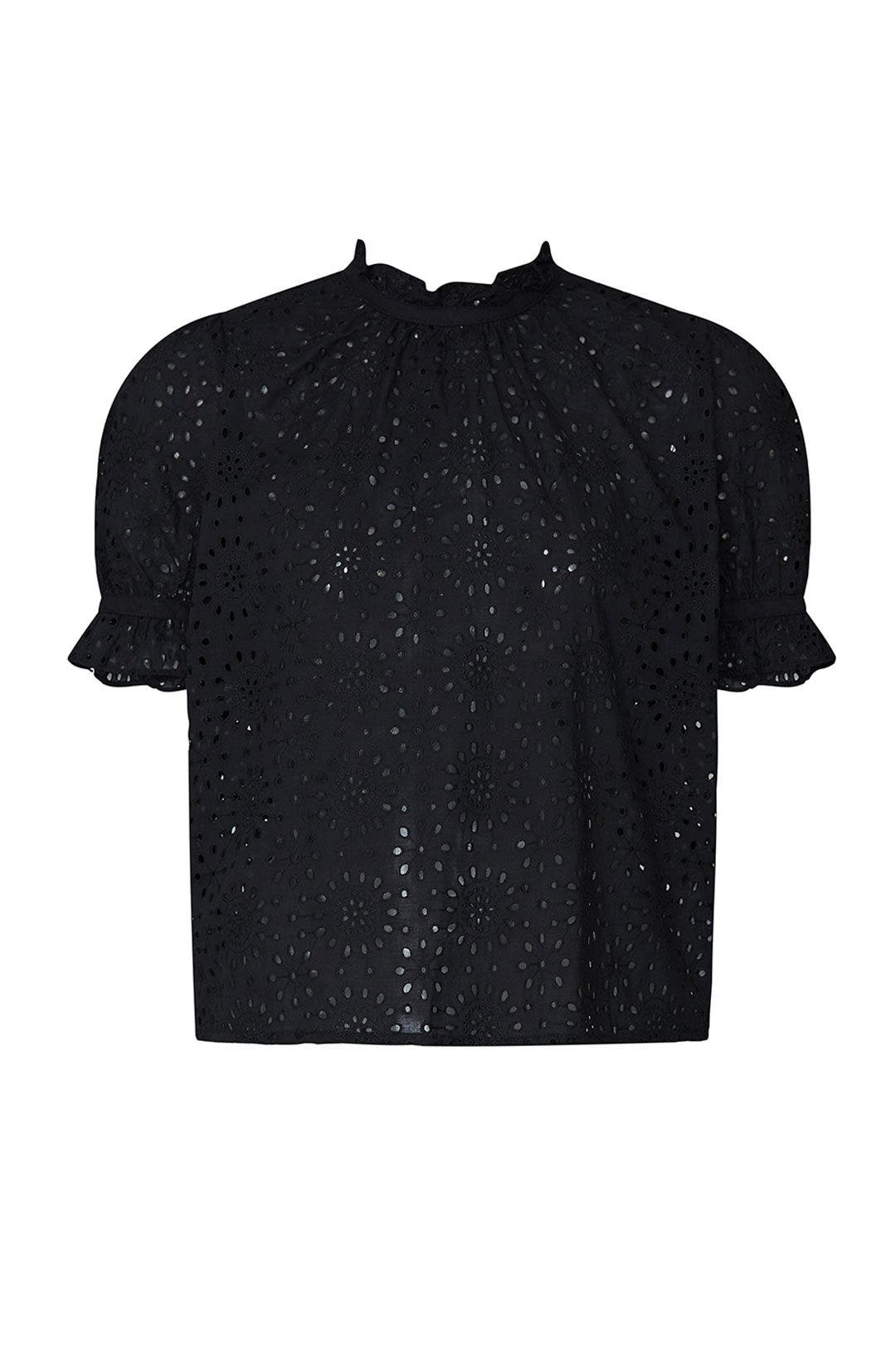 Gianna Short Sleeve Eyelet Top by Madewell 4