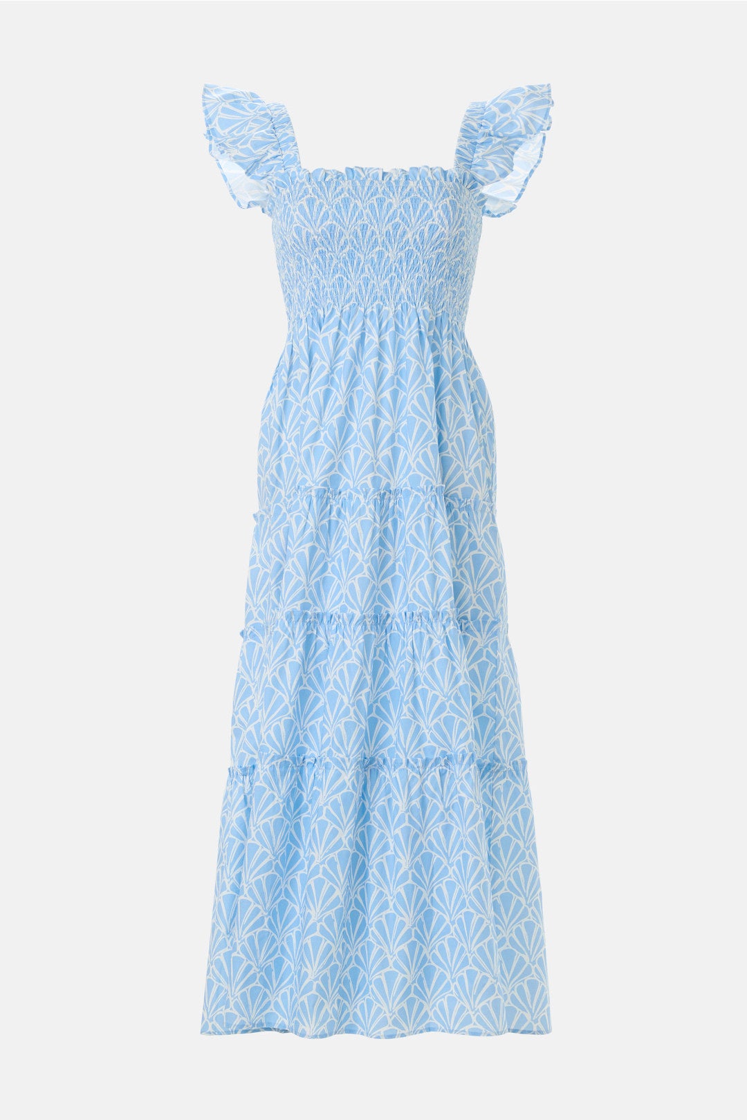Smocked Midi Dress by Sail to Sable