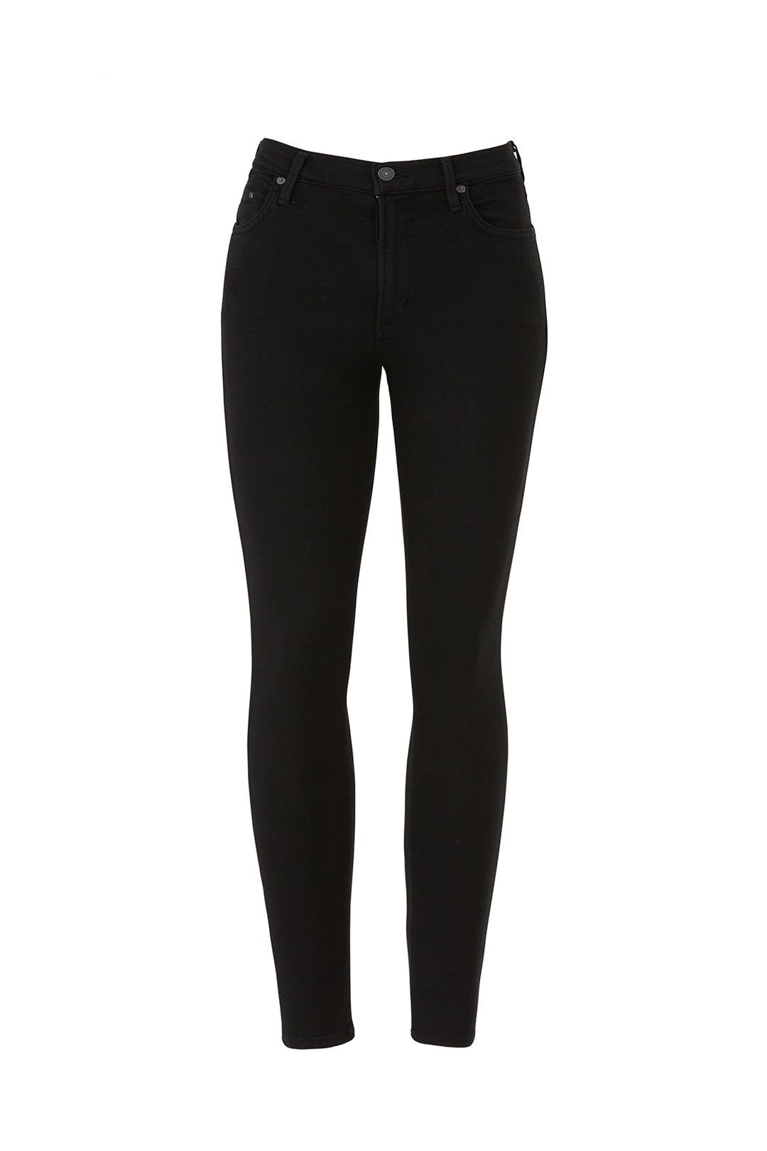 Black Rocket Crop Jeans by Citizens of Humanity