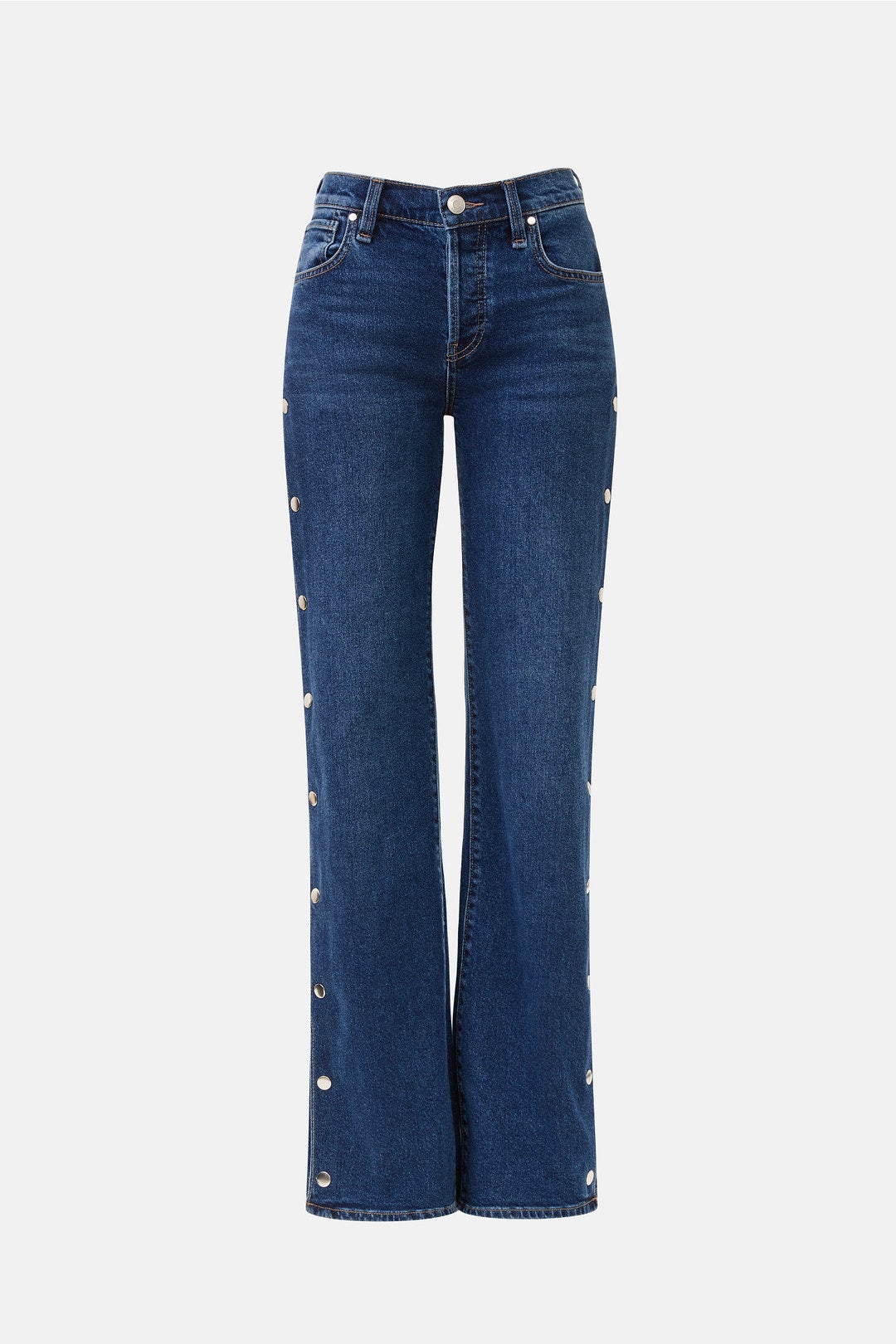 Rosie High Rise Wide Leg Jean With Snaps by Hudson 4