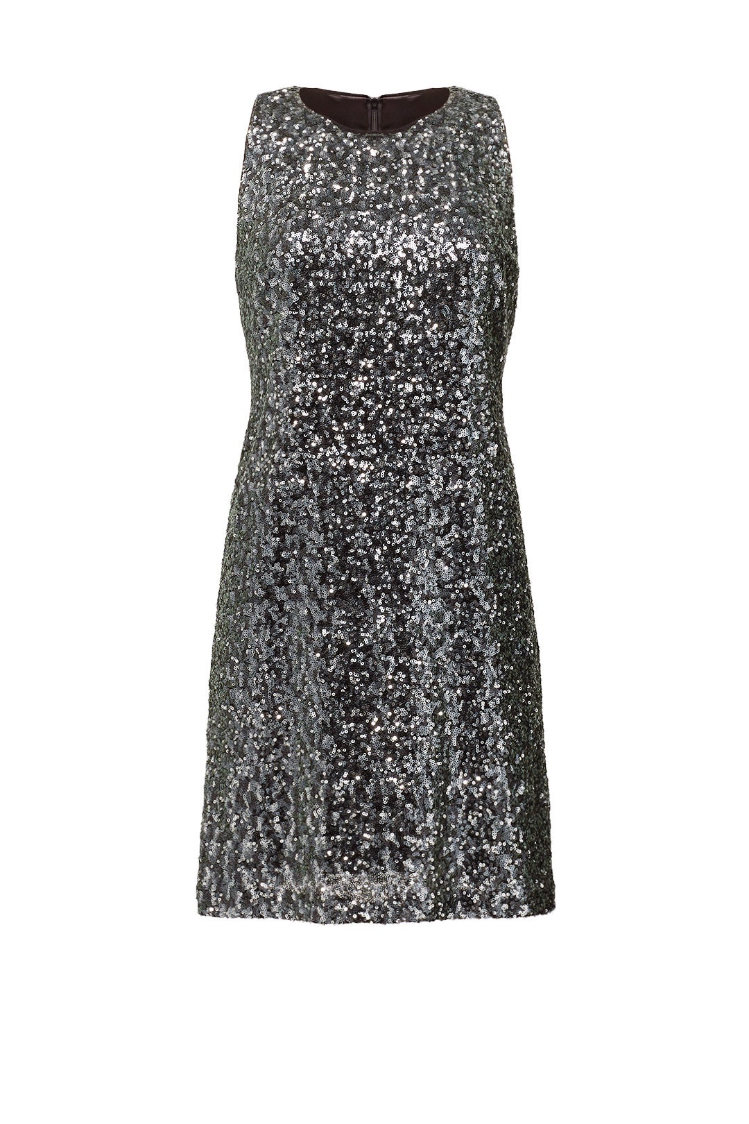 Silver Sequins Aline Dress by Milly 3