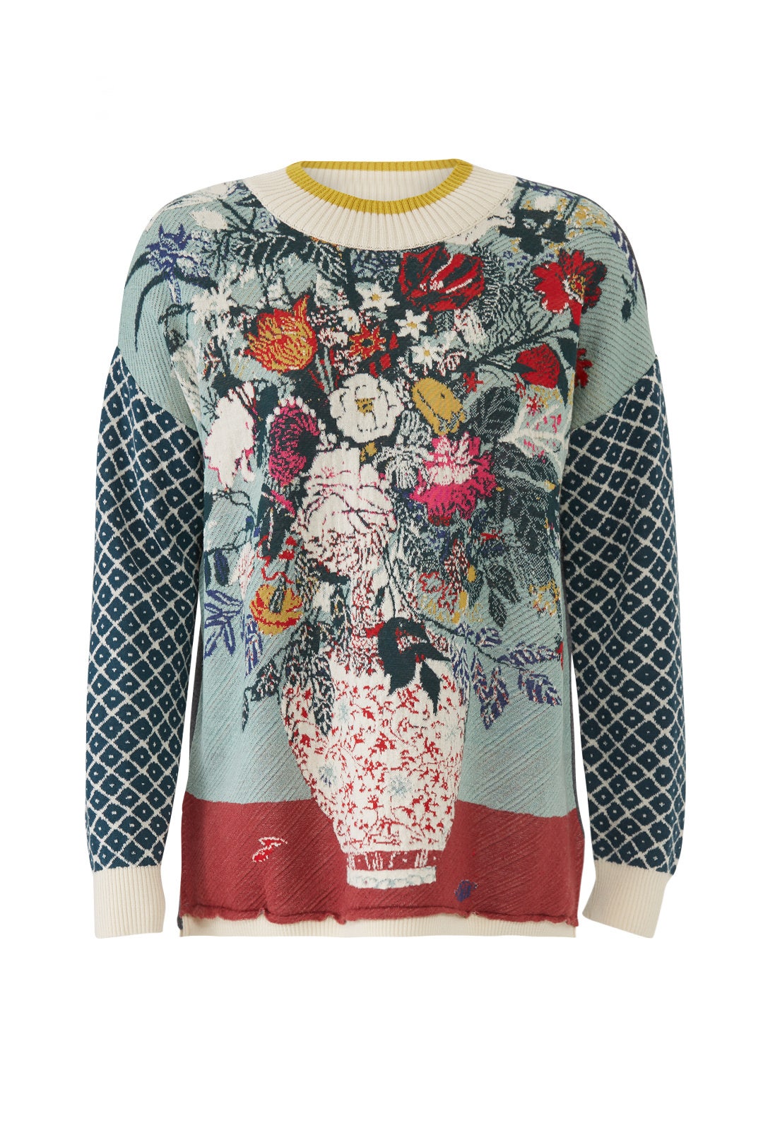 Multi Floral Bouquet Sweater by Aldomartins
