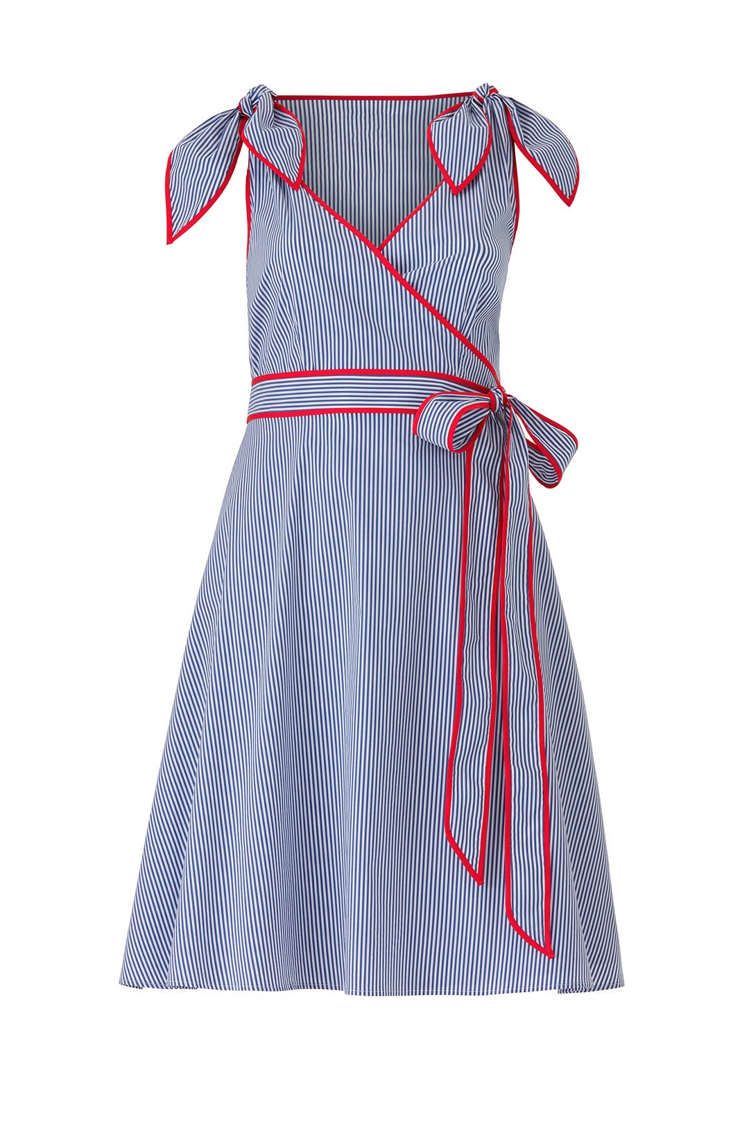 Stripe Wrap Dress by Draper James X ELOQUII 3