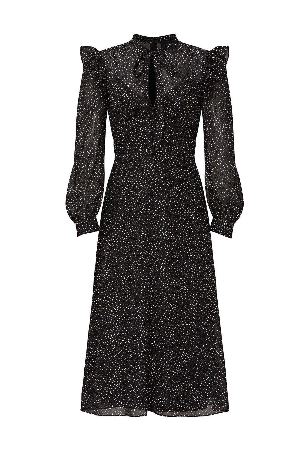Foil Print Midi Dress by Jill Jill Stuart | Rent the Runway