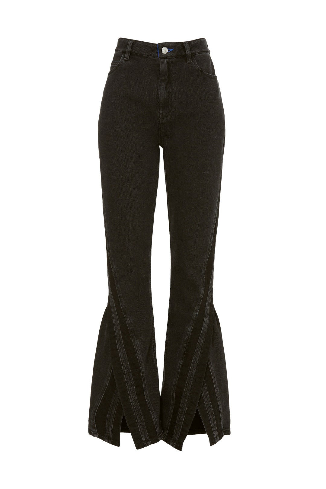 Front Slit Flare Jeans by Koché 4