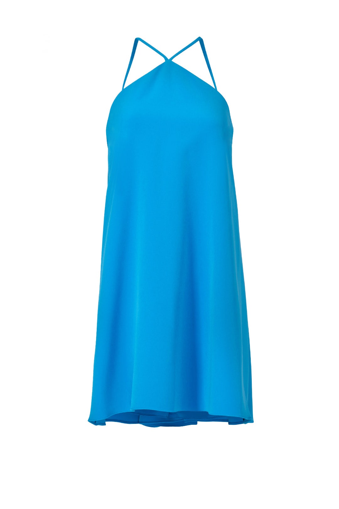 Aqua Cascade Halter Dress by Milly 3