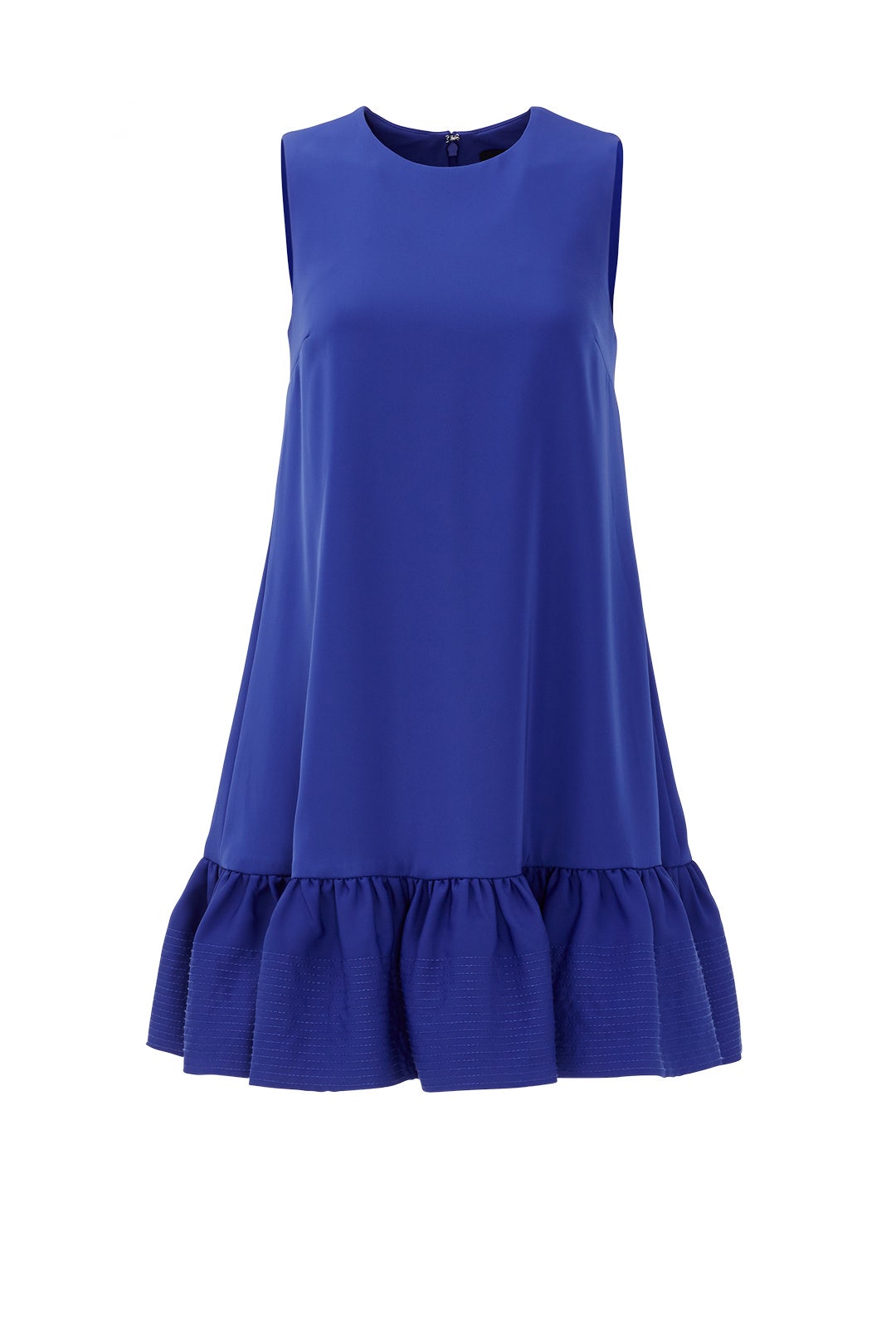 Indigo Ruffle Duster Shift by Cynthia Rowley 3