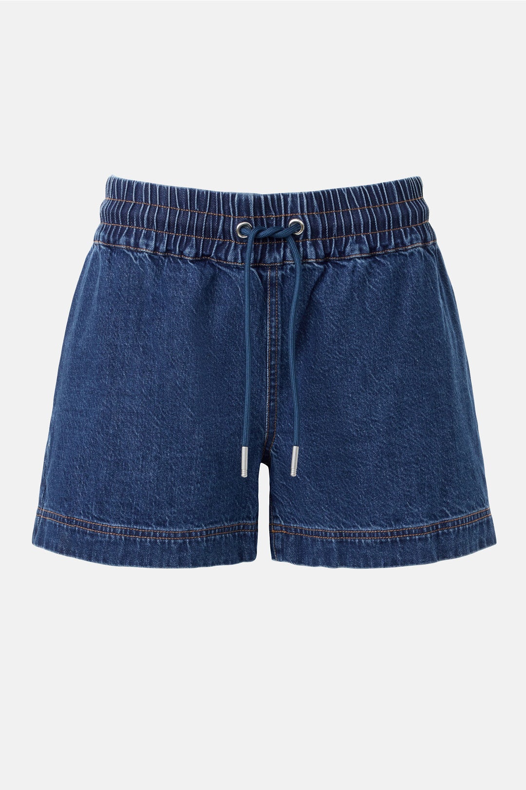 Mid Rise Drawstrings Shorts by Hudson