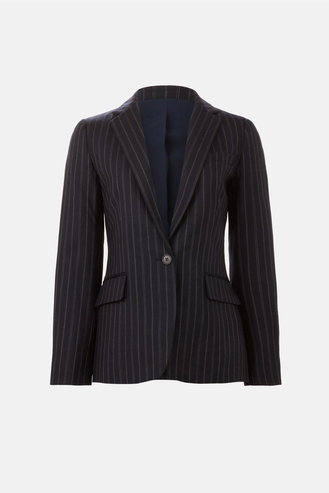 Pinstripe Structured Blazer by Lauren Ralph Lauren 4