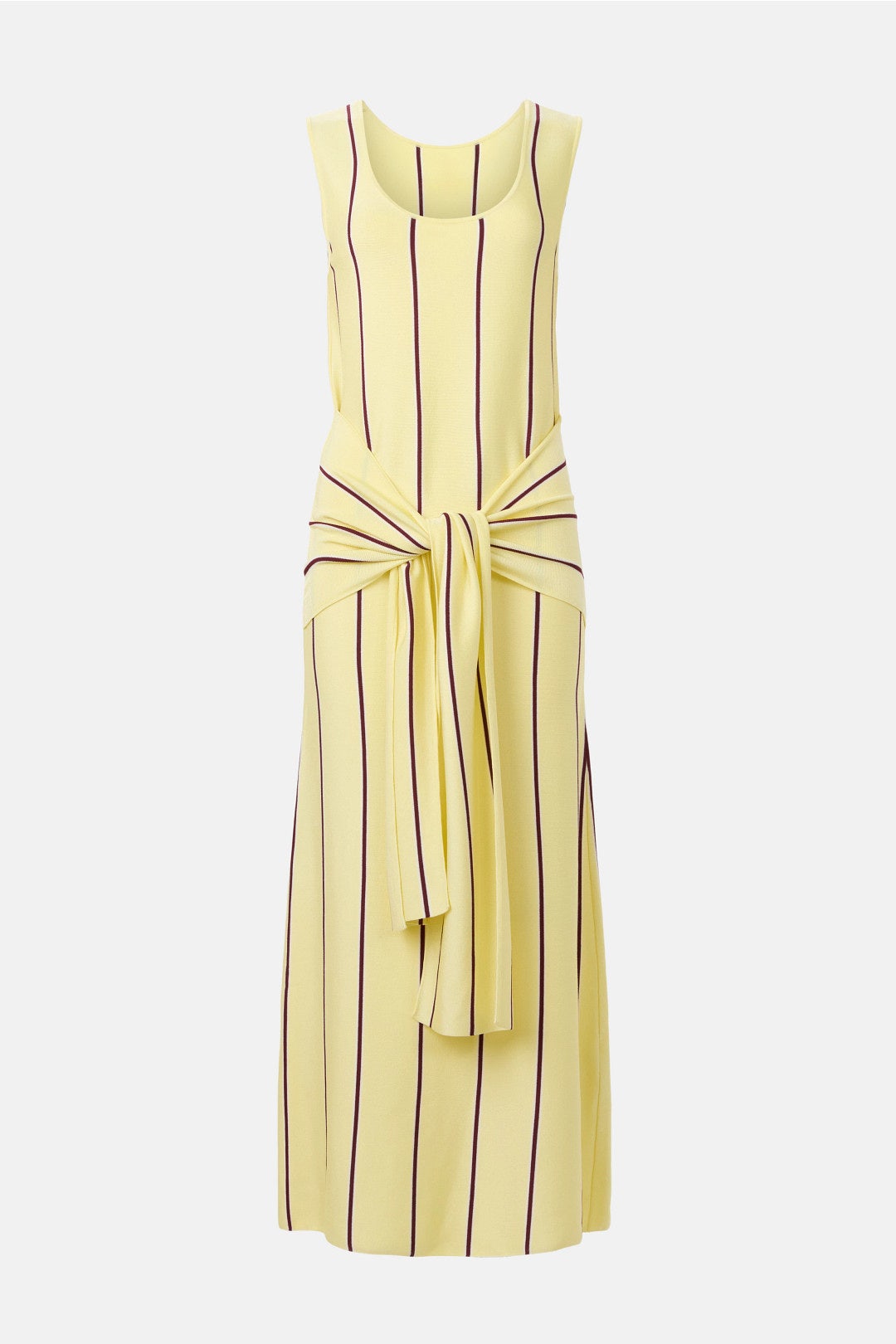 Striped Midi Tank Dress with Waist Tie by 3.1 Phillip Lim 4