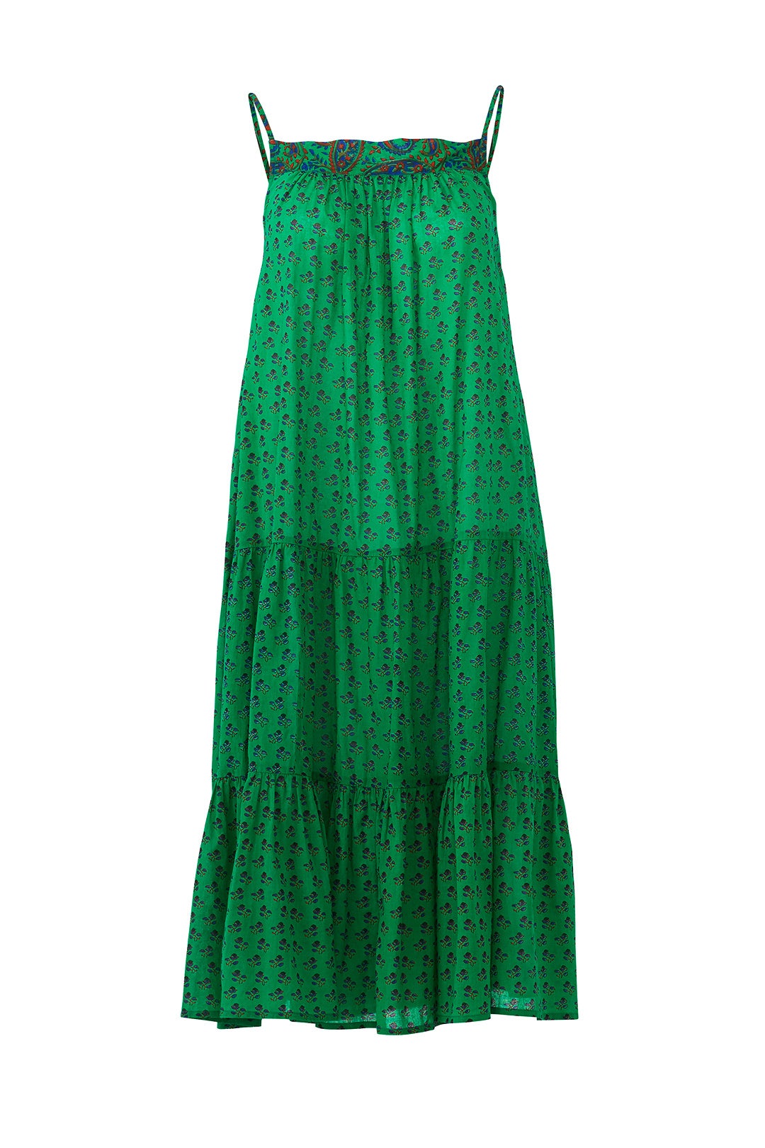 Green Margot Dress by ba&sh