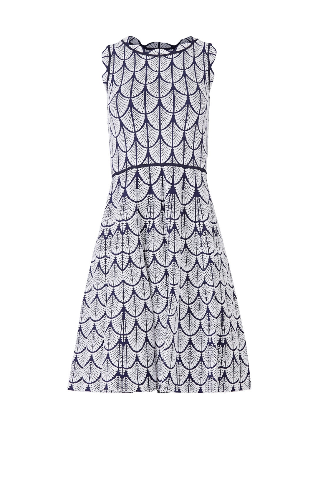 Scalloped Jane Knit Dress by John + Jenn 3