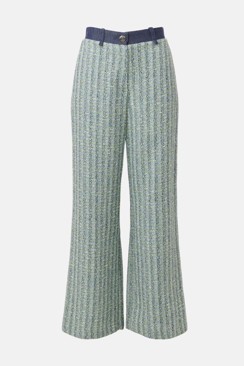 Poelia Tweed Trouser by Maje - Photo 4