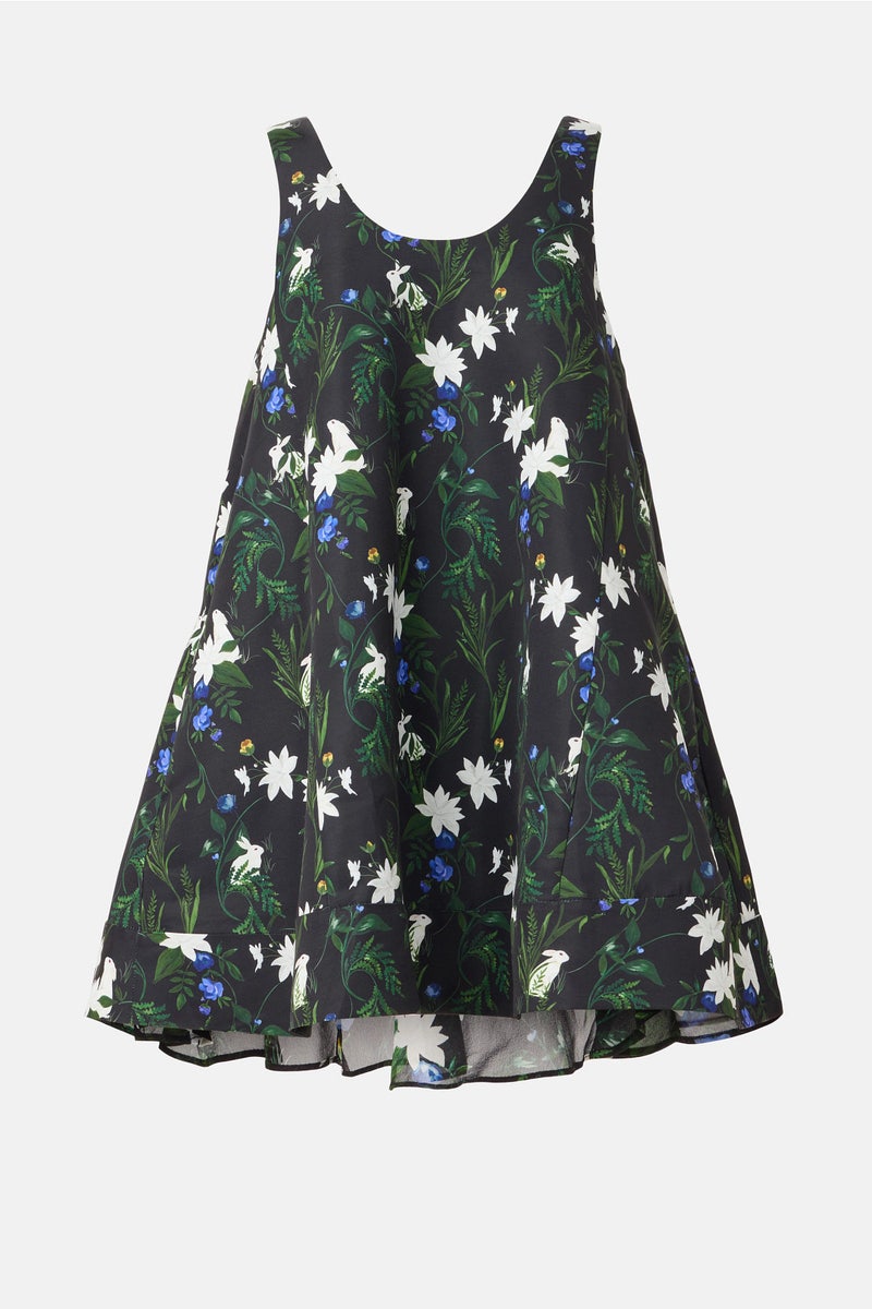 Midnight Macaw Fiesta Mini Dress by FARM Rio | Rent the Runway